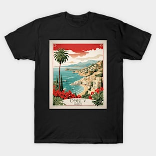 Corfu Greece Tourism Vintage Poster T-Shirt